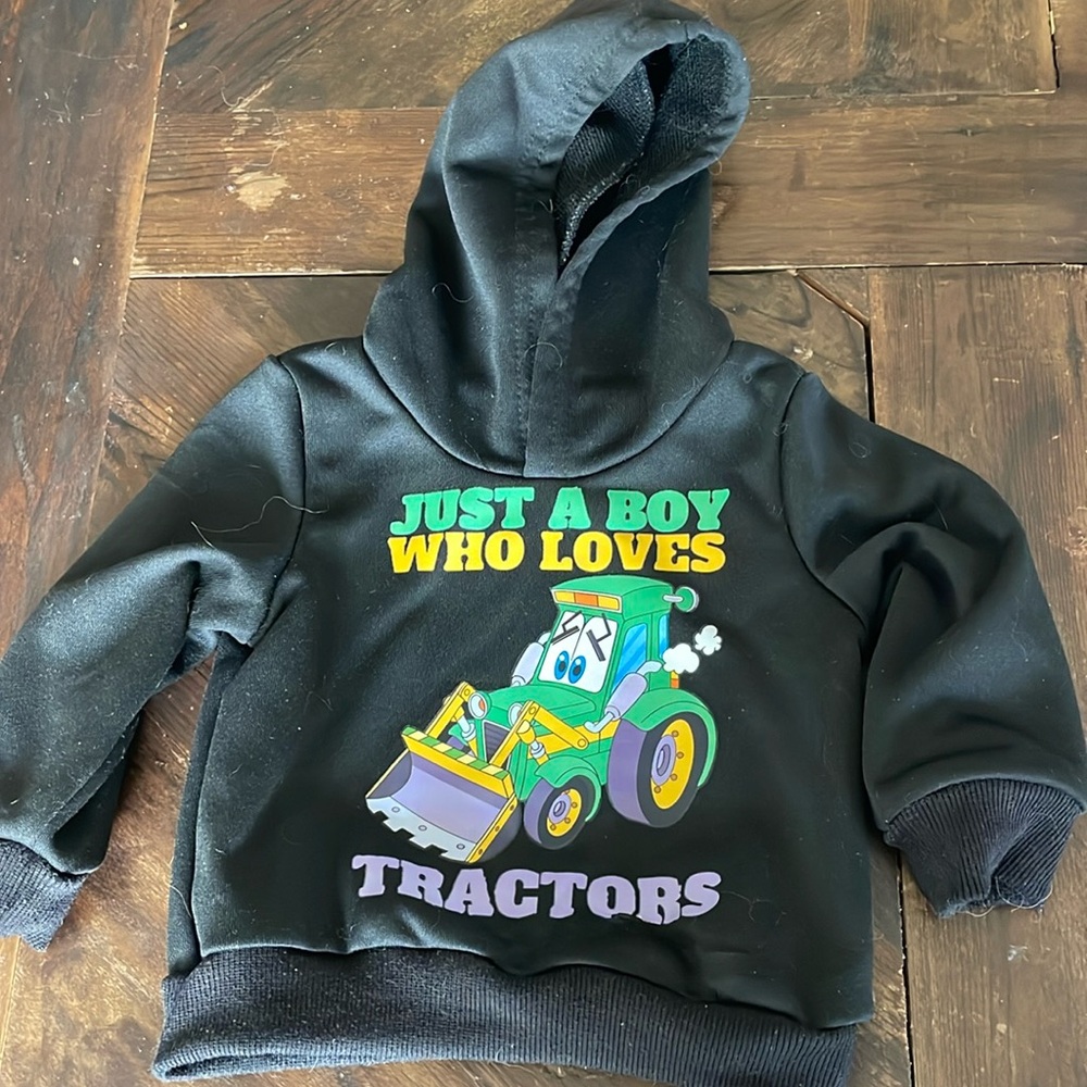 Tractor hoodie